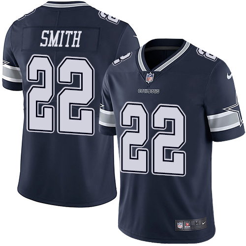 Nike Cowboys #22 Emmitt Smith Navy Blue Team Color Youth Stitched NFL Vapor Untouchable Limited Jersey Nike Cowboys #22 Emmitt Smith Navy Blue Team Color Youth Stitched NFL Vapor Untouchable Limited Jersey
