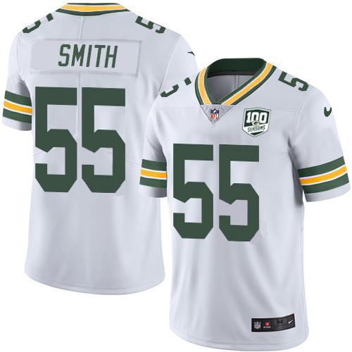 Nike Packers #55 Za'Darius Smith White Youth 100th Season Stitched NFL Vapor Untouchable Limited Jersey Nike Packers #55 Za'Darius Smith White Youth 100th Season Stitched NFL Vapor Untouchable Limited Jersey