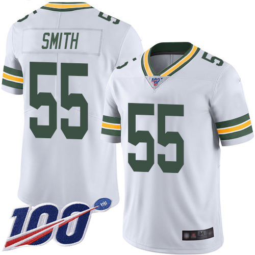 Nike Packers #55 Za'Darius Smith White Youth Stitched NFL 100th Season Vapor Limited Jersey Nike Packers #55 Za'Darius Smith White Youth Stitched NFL 100th Season Vapor Limited Jersey