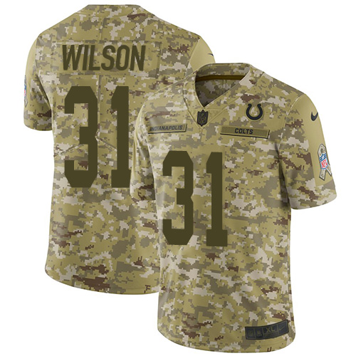 Nike Colts #31 Quincy Wilson Camo Youth Stitched NFL Limited 2018 Salute to Service Jersey Nike Colts #31 Quincy Wilson Camo Youth Stitched NFL Limited 2018 Salute to Service Jersey