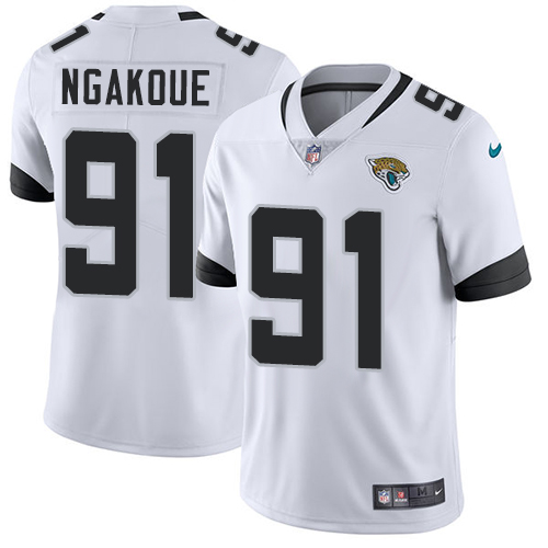 Nike Jaguars #91 Yannick Ngakoue White Youth Stitched NFL Vapor Untouchable Limited Jersey Nike Jaguars #91 Yannick Ngakoue White Youth Stitched NFL Vapor Untouchable Limited Jersey