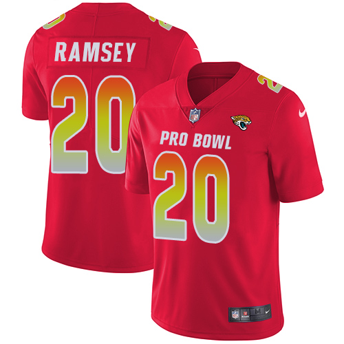 Nike Jaguars #20 Jalen Ramsey Red Youth Stitched NFL Limited AFC 2018 Pro Bowl Jersey Nike Jaguars #20 Jalen Ramsey Red Youth Stitched NFL Limited AFC 2018 Pro Bowl Jersey