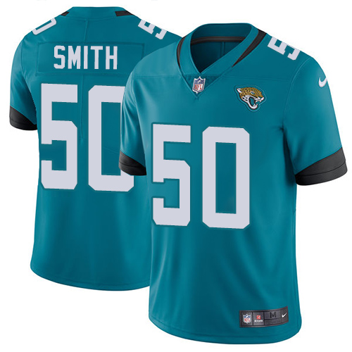 Nike Jaguars #50 Telvin Smith Teal Green Alternate Youth Stitched NFL Vapor Untouchable Limited Jersey Nike Jaguars #50 Telvin Smith Teal Green Alternate Youth Stitched NFL Vapor Untouchable Limited Jersey