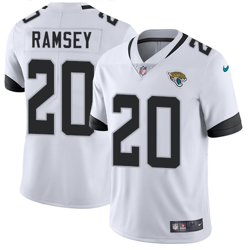 Nike Jaguars #20 Jalen Ramsey White Youth Stitched NFL Vapor Untouchable Limited Jersey Nike Jaguars #20 Jalen Ramsey White Youth Stitched NFL Vapor Untouchable Limited Jersey