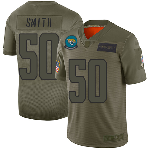 Nike Jaguars #50 Telvin Smith Camo Youth Stitched NFL Limited 2019 Salute to Service Jersey Nike Jaguars #50 Telvin Smith Camo Youth Stitched NFL Limited 2019 Salute to Service Jersey