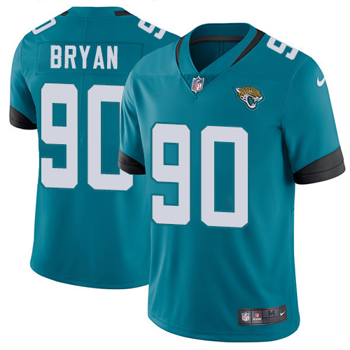 Nike Jaguars #90 Taven Bryan Teal Green Alternate Youth Stitched NFL Vapor Untouchable Limited Jersey Nike Jaguars #90 Taven Bryan Teal Green Alternate Youth Stitched NFL Vapor Untouchable Limited Jersey