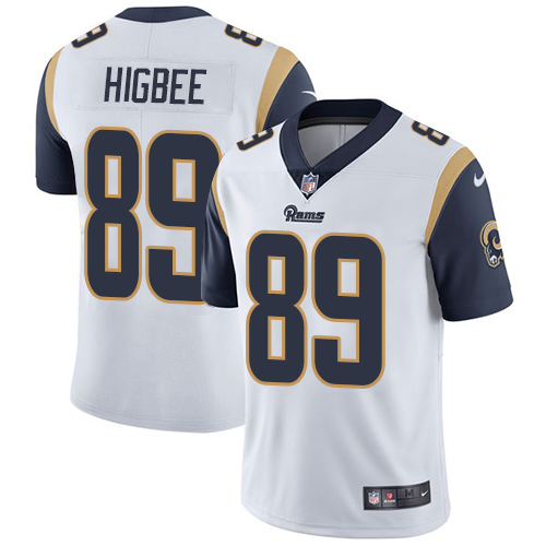 Nike Rams #89 Tyler Higbee White Youth Stitched NFL Vapor Untouchable Limited Jersey Nike Rams #89 Tyler Higbee White Youth Stitched NFL Vapor Untouchable Limited Jersey