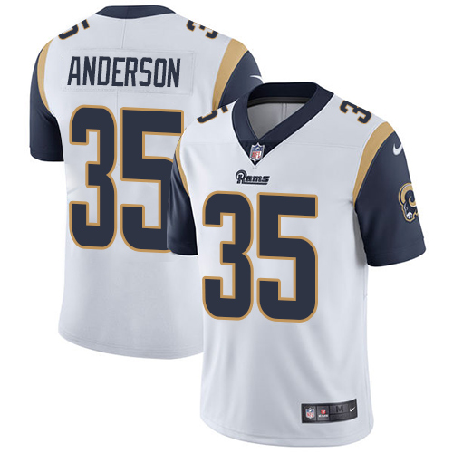 Nike Rams #35 C.J. Anderson White Youth Stitched NFL Vapor Untouchable Limited Jersey Nike Rams #35 C.J. Anderson White Youth Stitched NFL Vapor Untouchable Limited Jersey