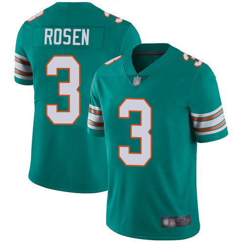 Nike Dolphins #3 Josh Rosen Aqua Green Alternate Youth Stitched NFL Vapor Untouchable Limited Jersey Nike Dolphins #3 Josh Rosen Aqua Green Alternate Youth Stitched NFL Vapor Untouchable Limited Jersey