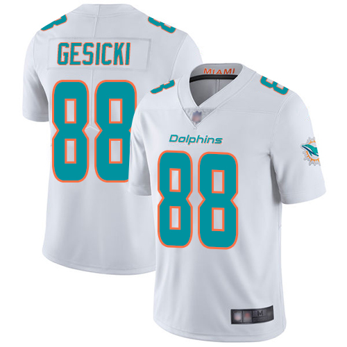 Nike Dolphins #88 Mike Gesicki White Youth Stitched NFL Vapor Untouchable Limited Jersey Nike Dolphins #88 Mike Gesicki White Youth Stitched NFL Vapor Untouchable Limited Jersey