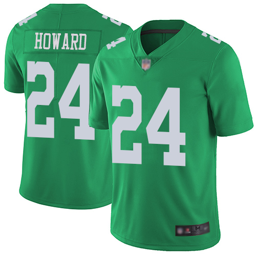 Nike Eagles #24 Jordan Howard Green Youth Stitched NFL Limited Rush Jersey Nike Eagles #24 Jordan Howard Green Youth Stitched NFL Limited Rush Jersey