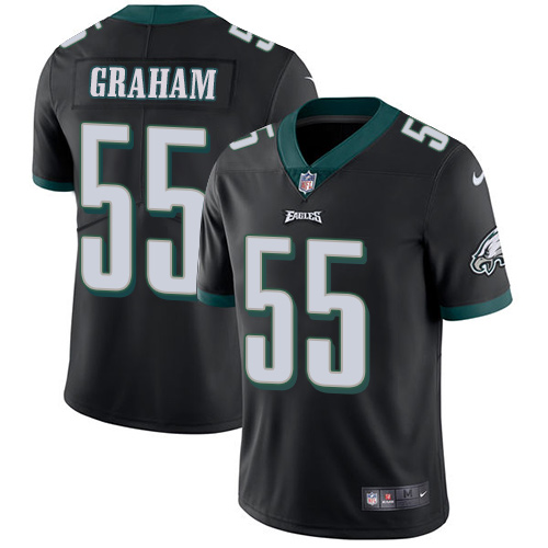 Nike Eagles #55 Brandon Graham Black Alternate Youth Stitched NFL Vapor Untouchable Limited Jersey Nike Eagles #55 Brandon Graham Black Alternate Youth Stitched NFL Vapor Untouchable Limited Jersey
