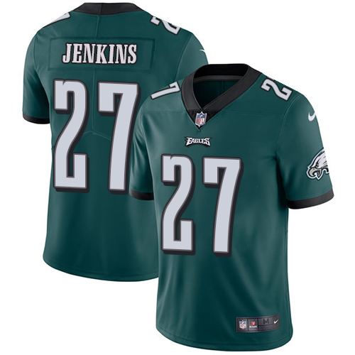 Nike Eagles #27 Malcolm Jenkins Midnight Green Team Color Youth Stitched NFL Vapor Untouchable Limited Jersey Nike Eagles #27 Malcolm Jenkins Midnight Green Team Color Youth Stitched NFL Vapor Untouchable Limited Jersey