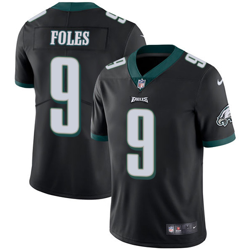 Nike Eagles #9 Nick Foles Black Alternate Youth Stitched NFL Vapor Untouchable Limited Jersey Nike Eagles #9 Nick Foles Black Alternate Youth Stitched NFL Vapor Untouchable Limited Jersey
