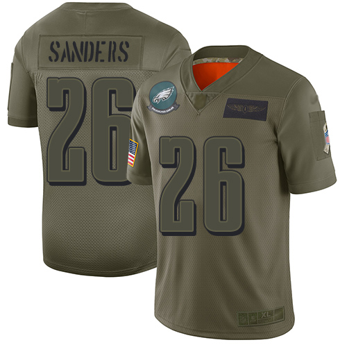 Nike Eagles #26 Miles Sanders Camo Youth Stitched NFL Limited 2019 Salute to Service Jersey Nike Eagles #26 Miles Sanders Camo Youth Stitched NFL Limited 2019 Salute to Service Jersey