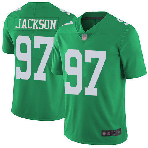 Nike Eagles #97 Malik Jackson Green Youth Stitched NFL Limited Rush Jersey Nike Eagles #97 Malik Jackson Green Youth Stitched NFL Limited Rush Jersey