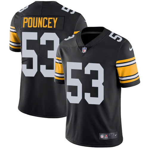 Nike Steelers #53 Maurkice Pouncey Black Alternate Youth Stitched NFL Vapor Untouchable Limited Jersey Nike Steelers #53 Maurkice Pouncey Black Alternate Youth Stitched NFL Vapor Untouchable Limited Jersey
