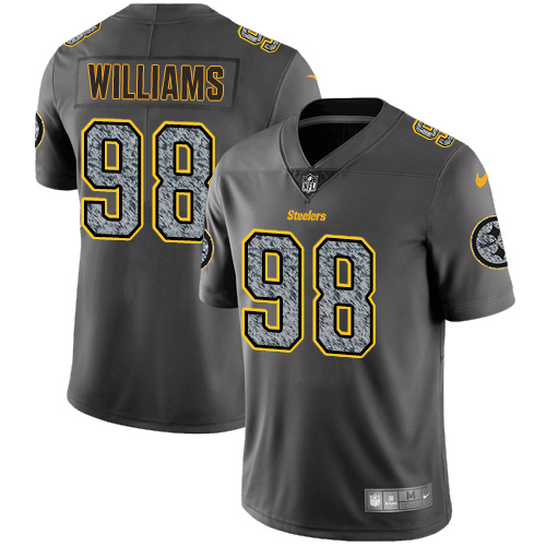 Nike Steelers #98 Vince Williams Gray Static Youth Stitched NFL Vapor Untouchable Limited Jersey Nike Steelers #98 Vince Williams Gray Static Youth Stitched NFL Vapor Untouchable Limited Jersey