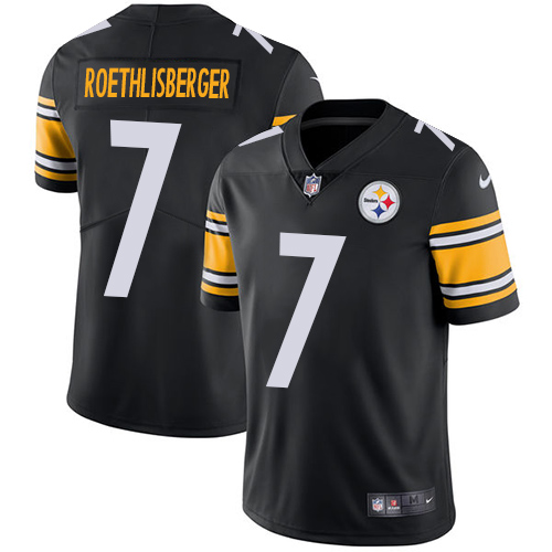 Nike Steelers #7 Ben Roethlisberger Black Team Color Youth Stitched NFL Vapor Untouchable Limited Jersey Nike Steelers #7 Ben Roethlisberger Black Team Color Youth Stitched NFL Vapor Untouchable Limited Jersey