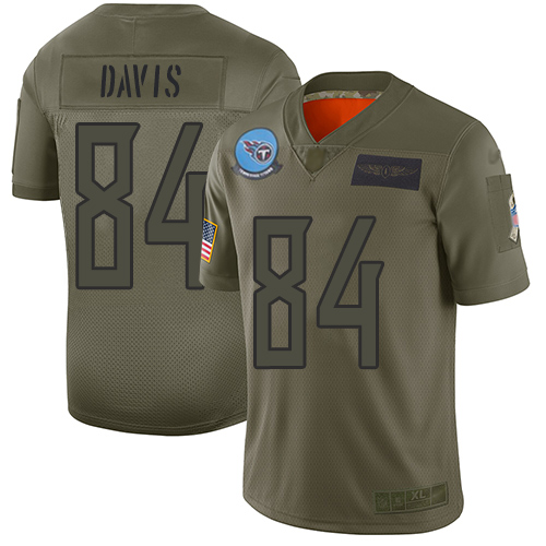 Nike Titans #84 Corey Davis Camo Youth Stitched NFL Limited 2019 Salute to Service Jersey Nike Titans #84 Corey Davis Camo Youth Stitched NFL Limited 2019 Salute to Service Jersey