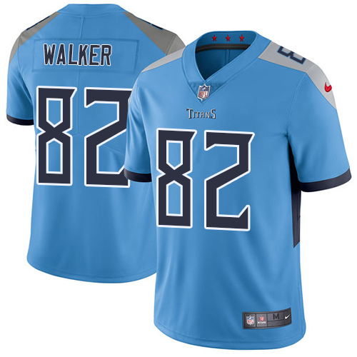 Nike Titans #82 Delanie Walker Light Blue Alternate Youth Stitched NFL Vapor Untouchable Limited Jersey Nike Titans #82 Delanie Walker Light Blue Alternate Youth Stitched NFL Vapor Untouchable Limited Jersey