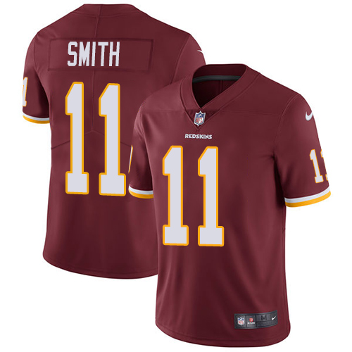 Nike Redskins #11 Alex Smith Burgundy Red Team Color Youth Stitched NFL Vapor Untouchable Limited Jersey Nike Redskins #11 Alex Smith Burgundy Red Team Color Youth Stitched NFL Vapor Untouchable Limited Jersey