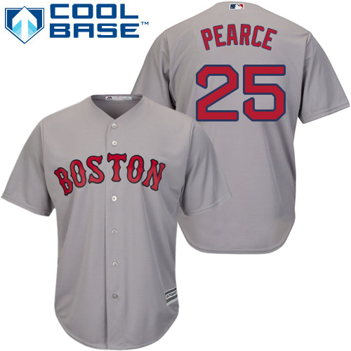Red Sox #25 Steve Pearce Grey Cool Base Stitched Youth MLB Jersey Red Sox #25 Steve Pearce Grey Cool Base Stitched Youth MLB Jersey