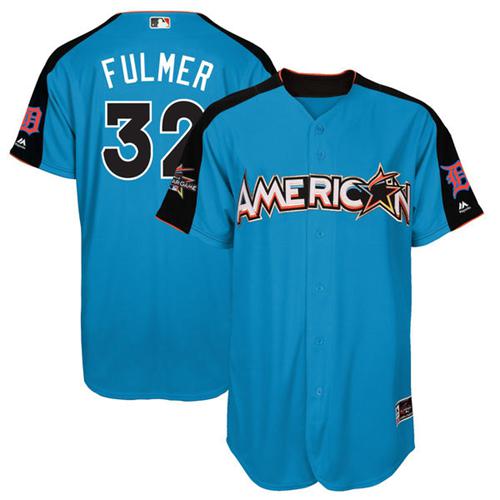 Tigers #32 Michael Fulmer Blue 2017 All-Star American League Stitched Youth MLB Jersey Tigers #32 Michael Fulmer Blue 2017 All-Star American League Stitched Youth MLB Jersey
