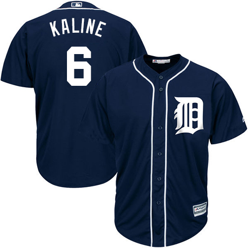 Tigers #6 Al Kaline Navy Blue Cool Base Stitched Youth MLB Jersey Tigers #6 Al Kaline Navy Blue Cool Base Stitched Youth MLB Jersey