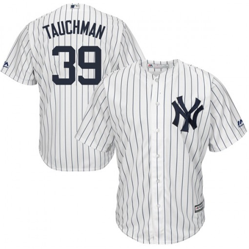 Yankees #39 Mike Tauchman White Strip New Cool Base Stitched Youth MLB Jersey Yankees #39 Mike Tauchman White Strip New Cool Base Stitched Youth MLB Jersey