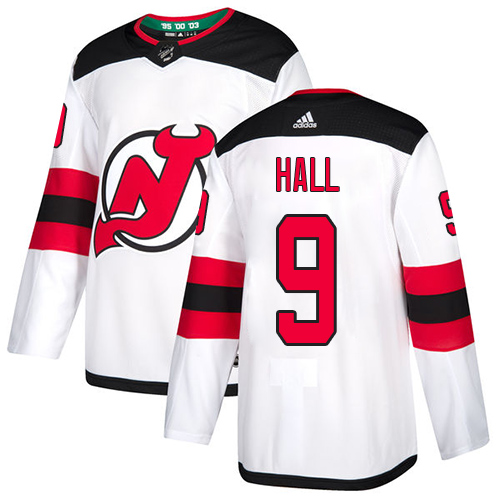 Adidas Devils #9 Taylor Hall White Road Authentic Stitched Youth NHL Jersey Adidas Devils #9 Taylor Hall White Road Authentic Stitched Youth NHL Jersey