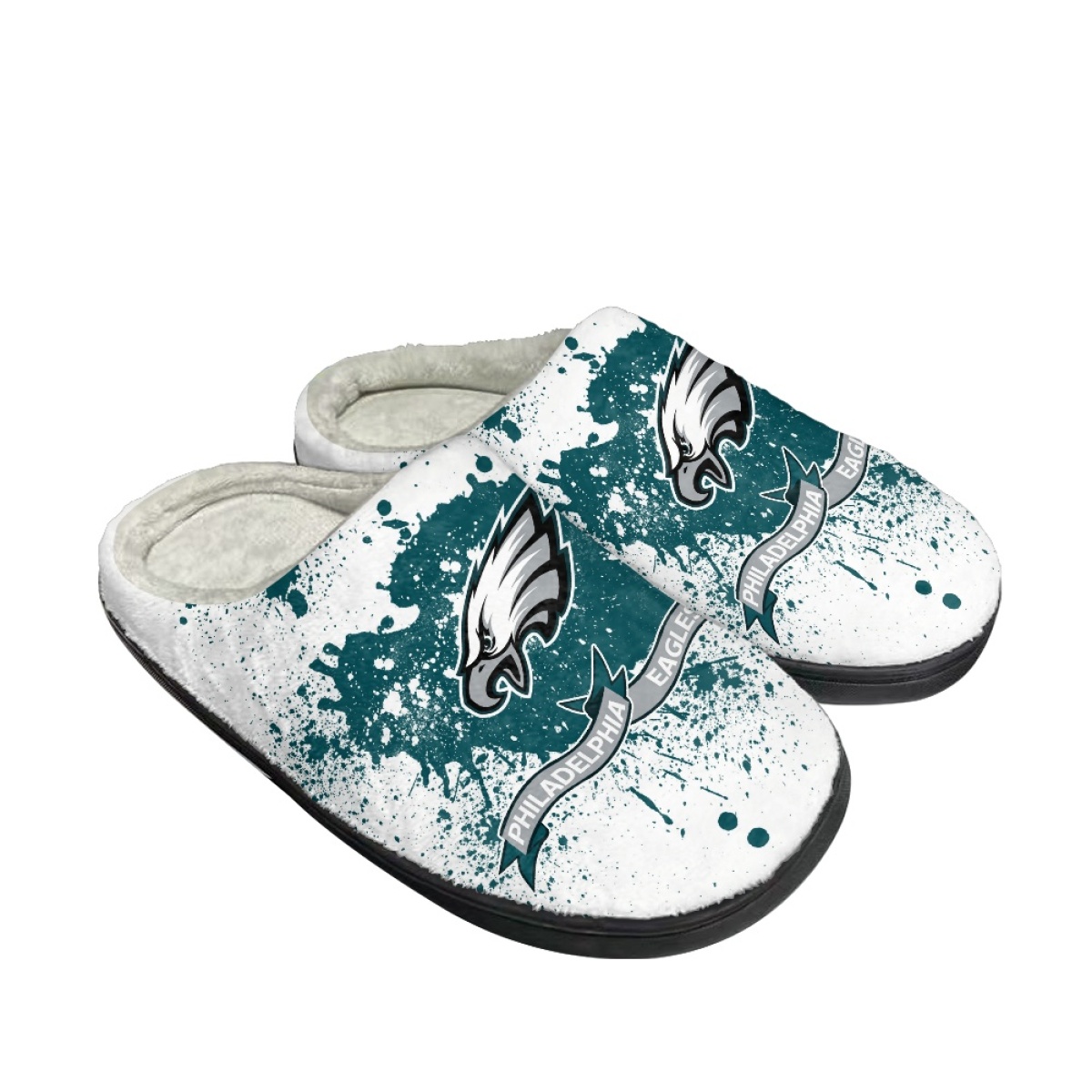 Men's Philadelphia Eagles Slippers/Shoes 006 Men's Philadelphia Eagles Slippers/Shoes 006