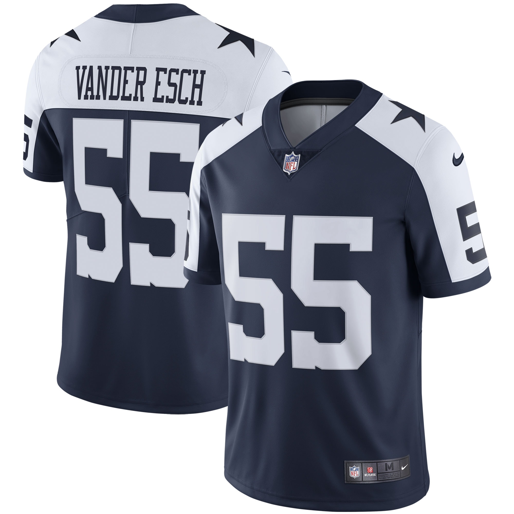 Youth Dallas Cowboys #55 Leighton Vander Esch Navy Thanksgiving Vapor Untouchable Limited Stitched NFL Jersey Youth Dallas Cowboys #55 Leighton Vander Esch Navy Thanksgiving Vapor Untouchable Limited Stitched NFL Jersey