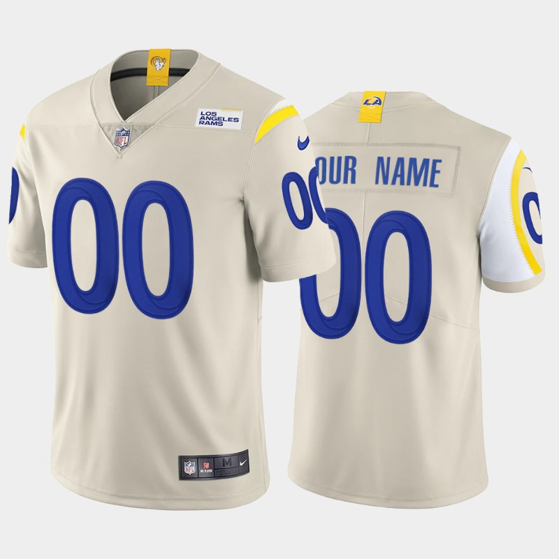 Youth Los Angeles Rams ACTIVE PLAYER Custom 2020 New Cream Vapor Untouchable Limited Stitched NFL Jersey Youth Los Angeles Rams ACTIVE PLAYER Custom 2020 New Cream Vapor Untouchable Limited Stitched NFL Jersey