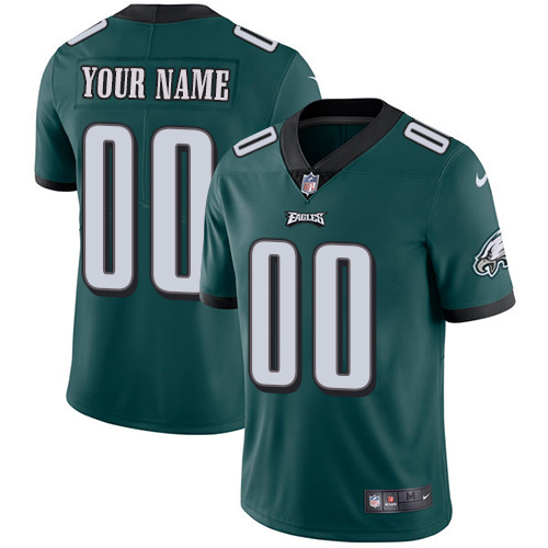 Youth Philadelphia Eagles ACTIVE PLAYER Custom Green Vapor Untouchable Limited Stitched NFL Jersey Youth Philadelphia Eagles ACTIVE PLAYER Custom Green Vapor Untouchable Limited Stitched NFL Jersey