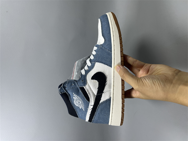 Women Running Weapon Air Jordan 1 Blue/White Shoes 497 Women Running Weapon Air Jordan 1 Blue/White Shoes 497
